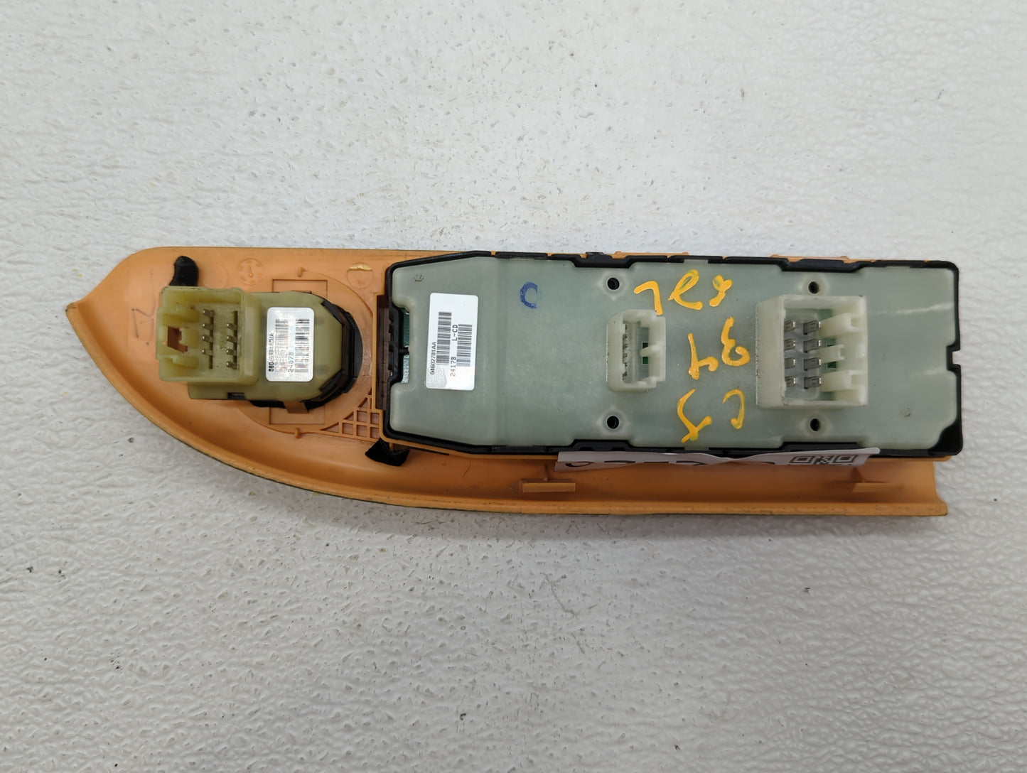 2006-2010 Chrysler 300 Master Power Window Switch Replacement Driver Side Left P/N:04602780AA 046027435AA Fits OEM Used Auto