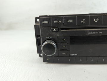 2008-2009 Chrysler 300 Radio AM FM Cd Player Receiver Replacement P/N:P05064410AF Fits Fits 2008 2009 OEM Used Auto Parts