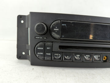 2007-2008 Chrysler Pacifica Radio AM FM Cd Player Receiver Replacement P/N:P05064084AD Fits Fits 2007 2008 OEM Used Auto Parts