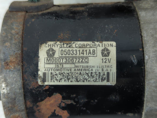 2003-2009 Chrysler Pt Cruiser Car Starter Motor Solenoid OEM P/N:M000T30672ZC 05033141AB Fits OEM Used Auto Parts