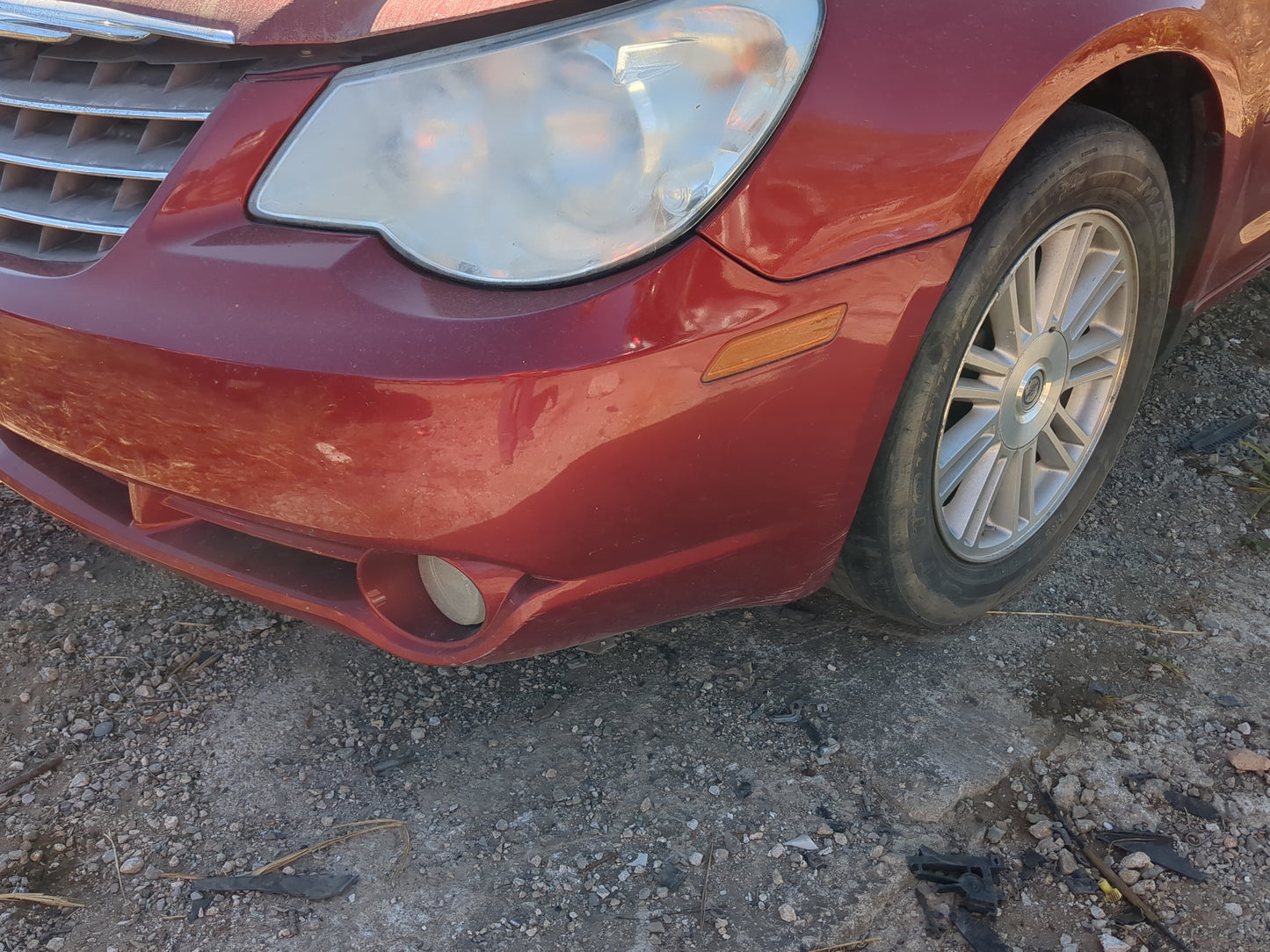 2007-2010 Chrysler Sebring Front Bumper - Oem 1192679 - Oemusedautoparts1.com