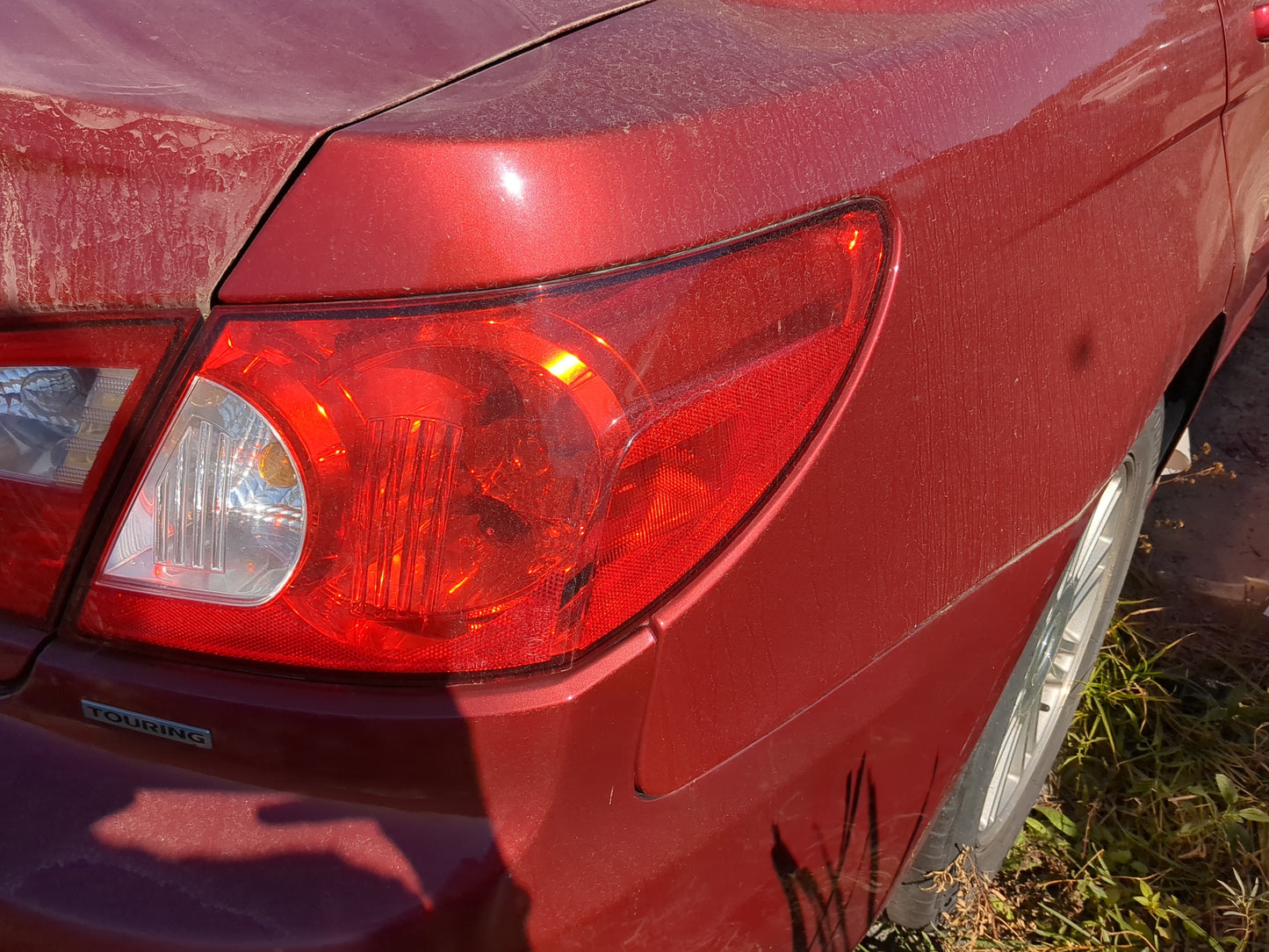 2007-2008 Chrysler Sebring Tail Light Assembly Passenger Right OEM Fits Fits 2007 2008 OEM Used Auto Parts - Oemusedautopart