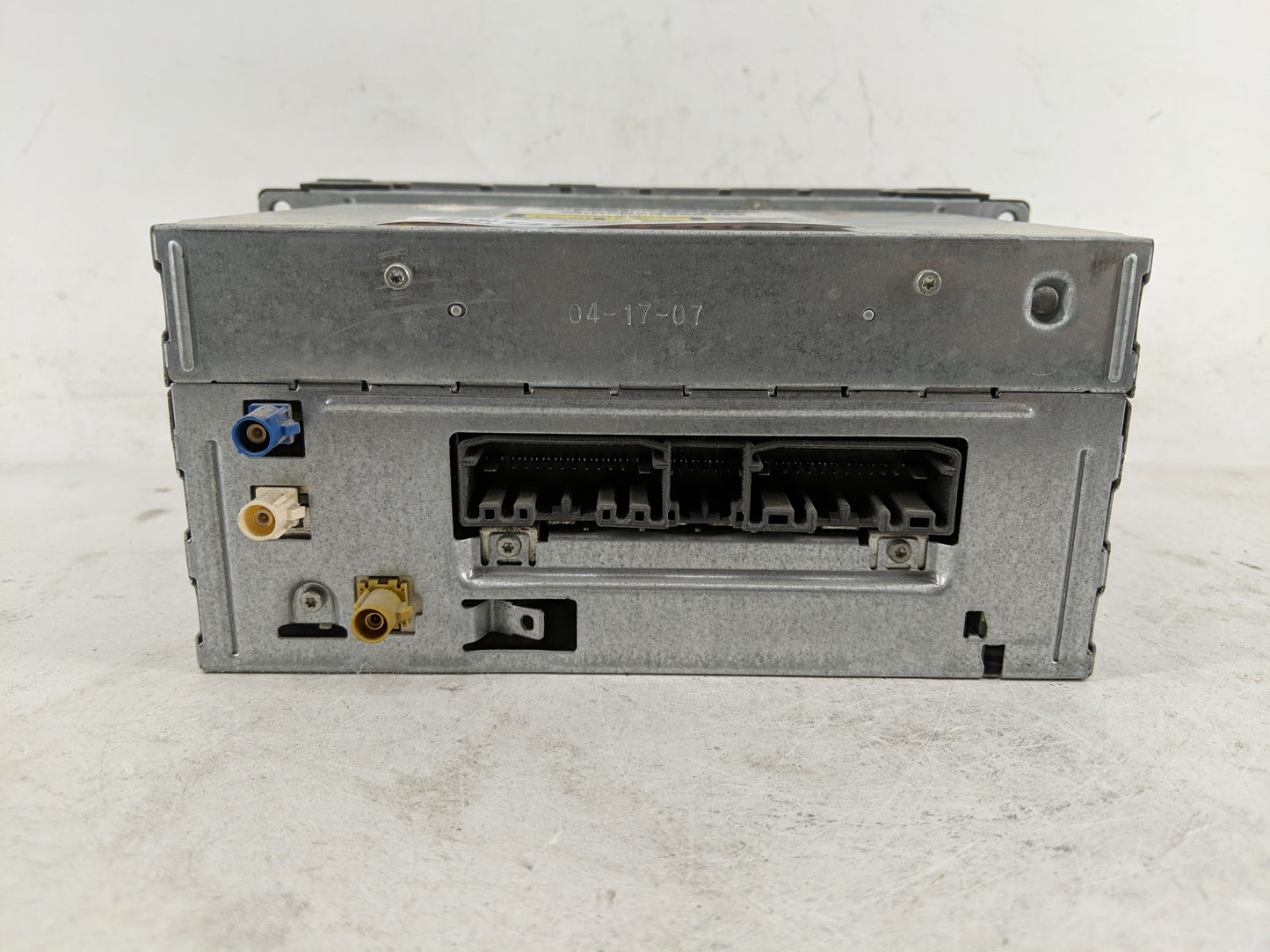2007-2008 Chrysler Sebring Radio AM FM Cd Player Receiver Replacement P/N:P05064401AH Fits Fits 2007 2008 OEM Used Auto Part