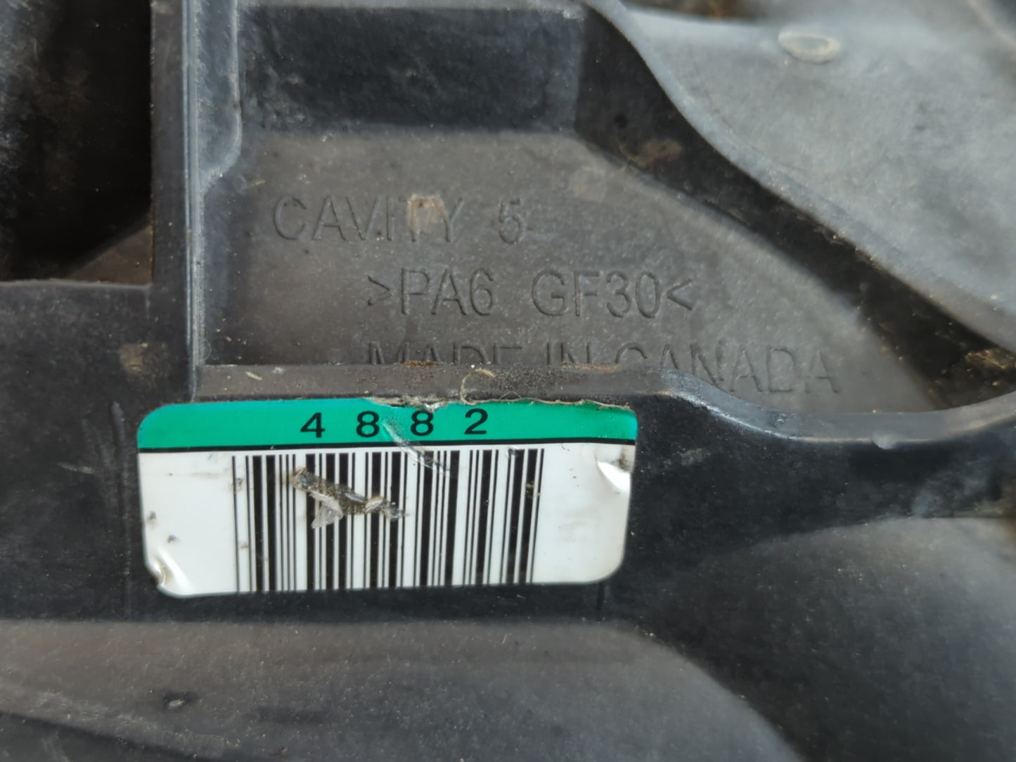 2008-2010 Chrysler Sebring Air Intake Manifold Fits Fits 2008 2009 2010 OEM Used Auto Parts - Oemusedautoparts1.com