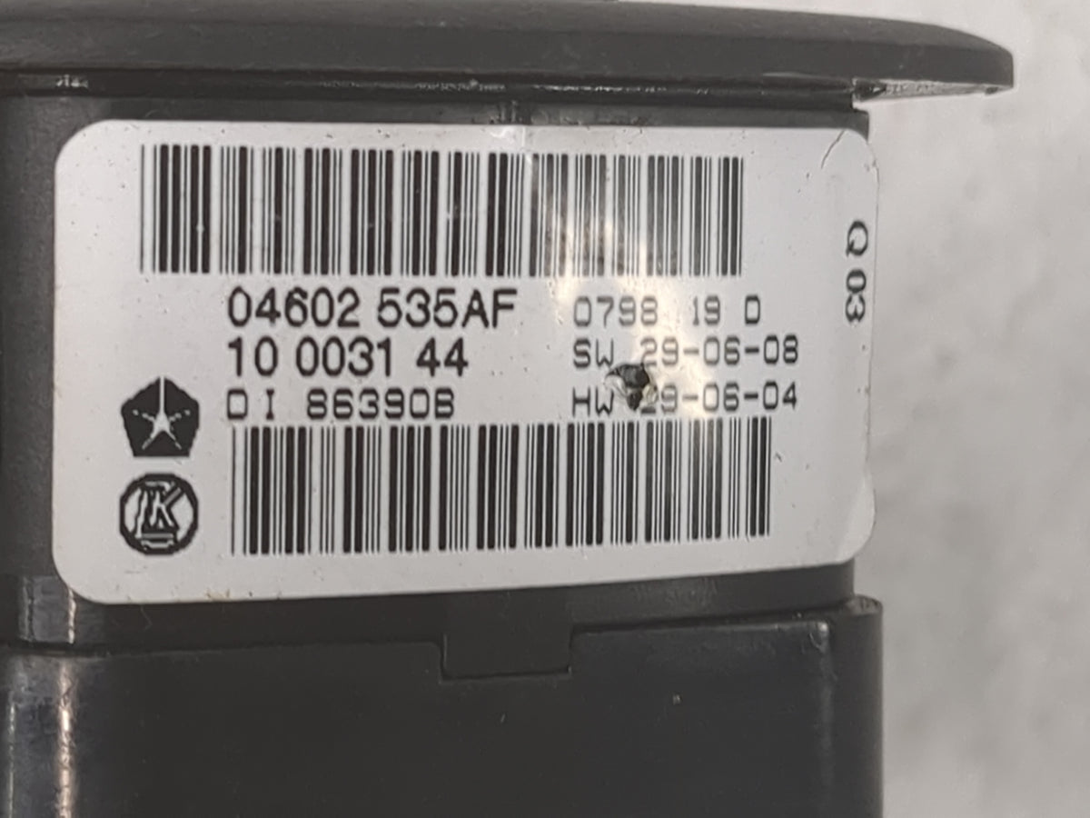 2008-2011 Chrysler Town & Country Master Power Window Switch Replacement Driver Side Left P/N:04602535AF 1000 31 44 Fits OEM