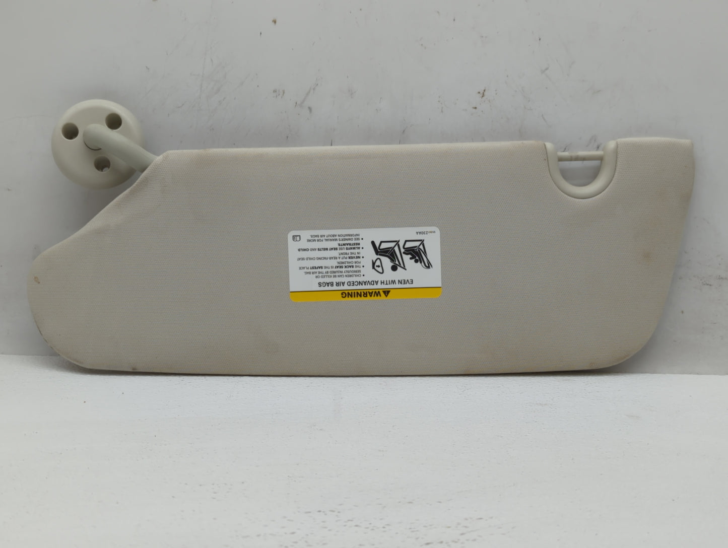 2008-2010 Chrysler Town & Country Sun Visor Shade Replacement Passenger Right Mirror Fits Fits 2008 2009 2010 OEM Used Auto