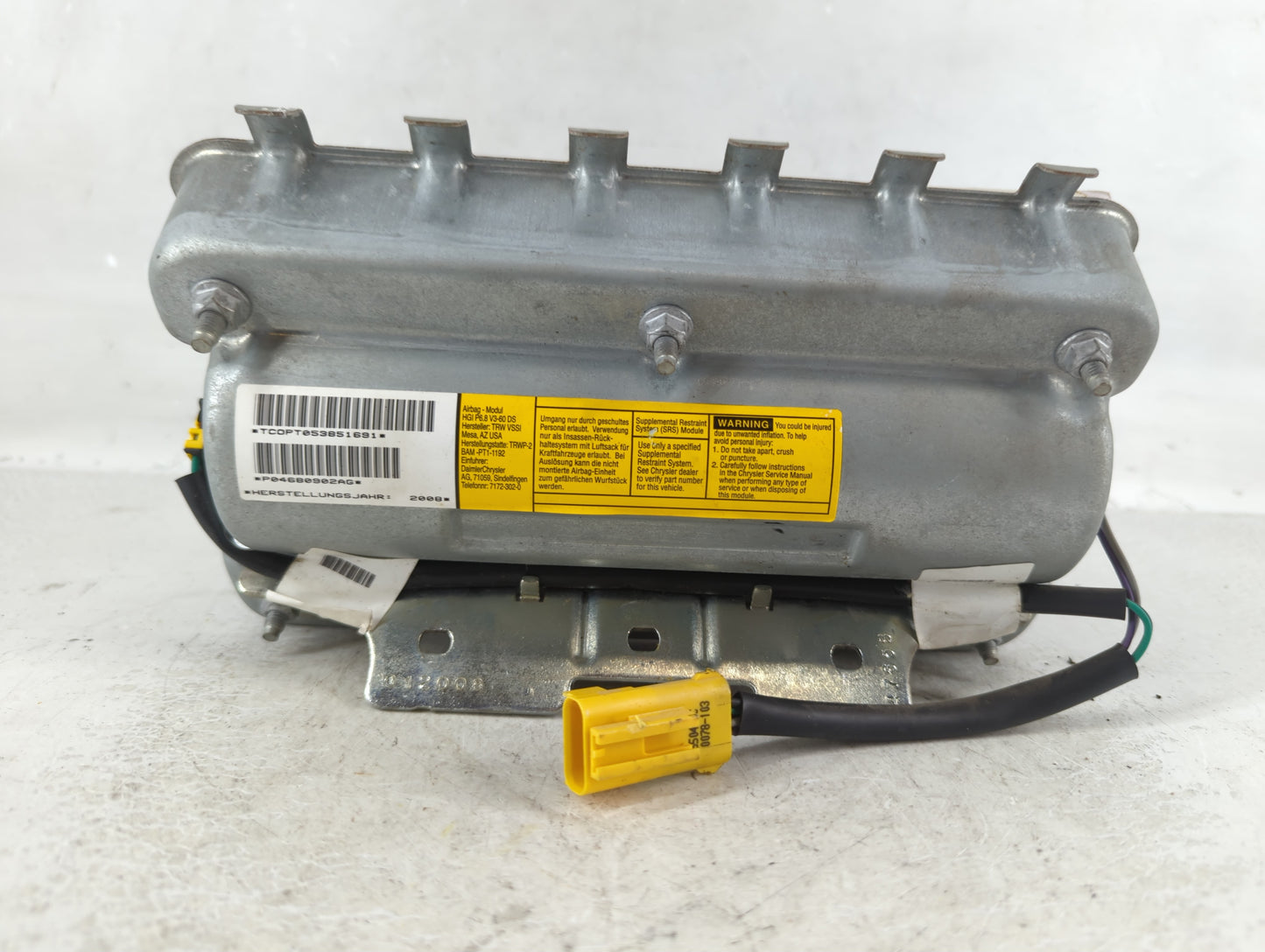 2013-2016 Chrysler Town & Country Air Bag Passenger Right Dashboard OEM Fits Fits 2013 2014 2015 2016 2017 2018 2019 2020 OE