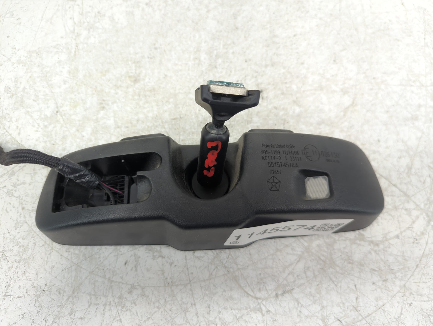 2008-2014 Dodge Avenger Interior Rear View Mirror Replacement OEM P/N:E11028130 Fits OEM Used Auto Parts - Oemusedautoparts1