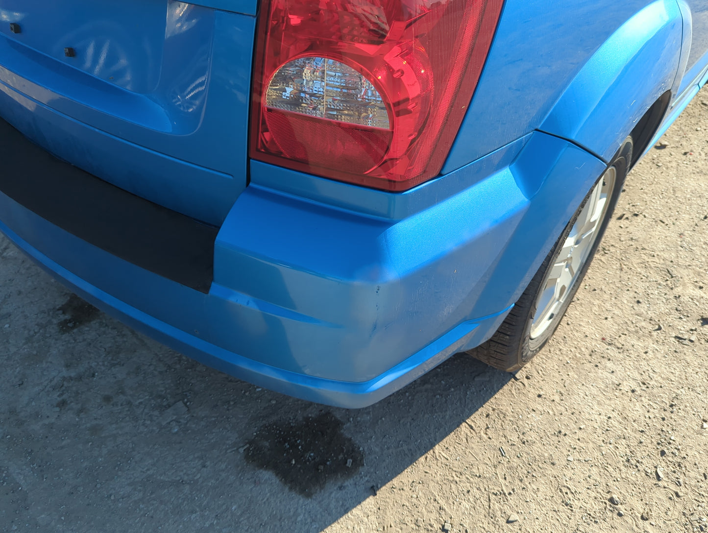 2007-2012 Dodge Caliber Rear Bumper Assembly Oem - Oemusedautoparts1.com