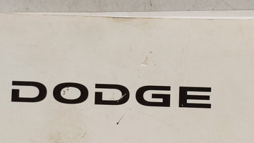 2008 Dodge Caliber Owners Manual Book Guide OEM Used Auto Parts