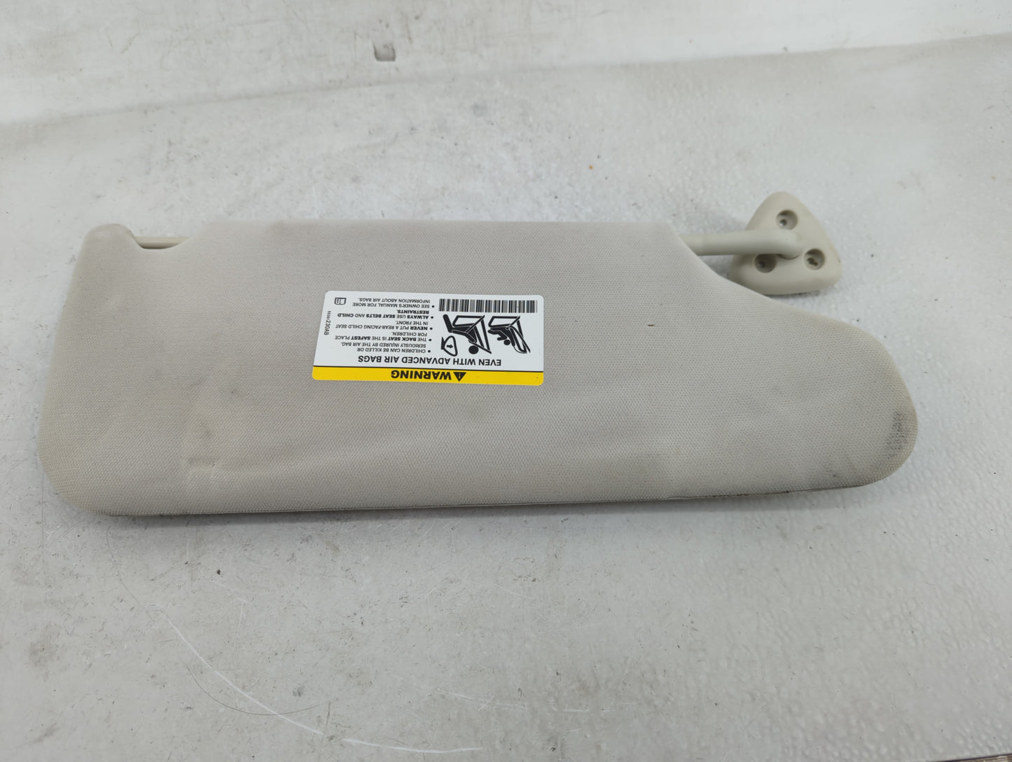 2008-2010 Dodge Charger Sun Visor Shade Replacement Driver Left Mirror Fits Fits 2008 2009 2010 OEM Used Auto Parts - Oemuse
