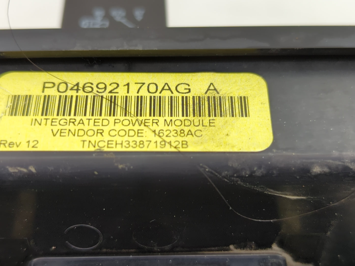 2008 Dodge Charger Fusebox Fuse Box Panel Relay Module P/N:P04692170AG Fits OEM Used Auto Parts - Oemusedautoparts1.com
