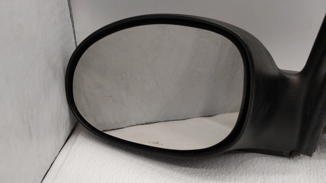 2006-2010 Dodge Charger Driver Left Side View Manual Door Mirror Black - Oemusedautoparts1.com
