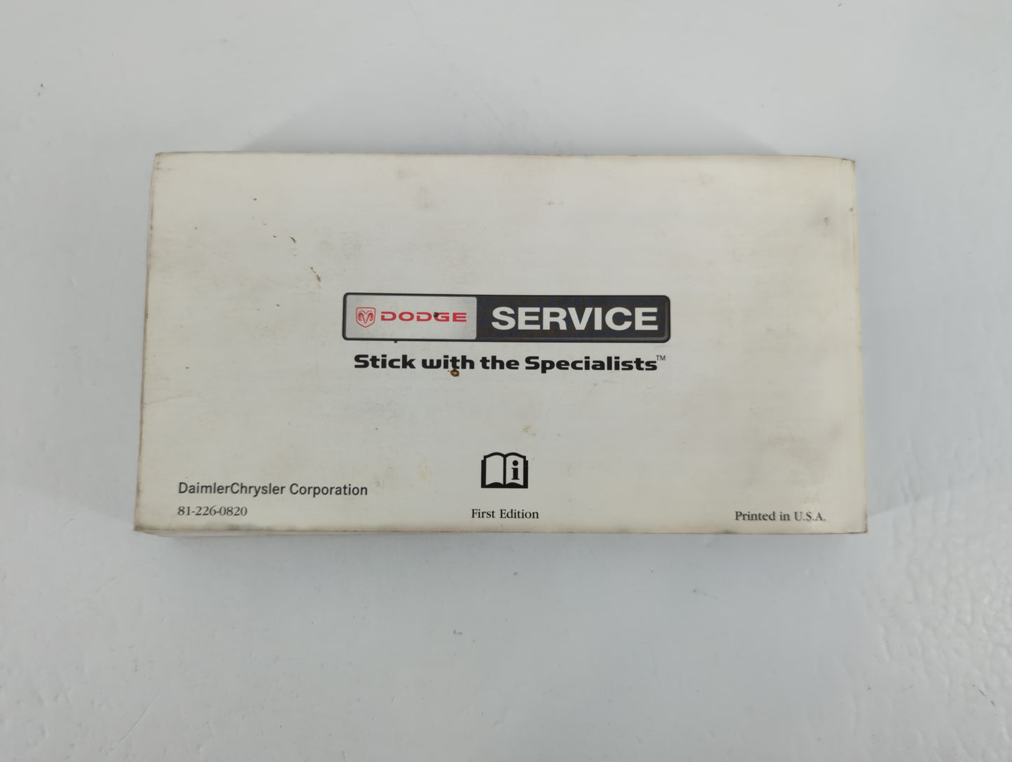 2008 Dodge Charger Owners Manual Book Guide P/N:81-226-0820 OEM Used Auto Parts - Oemusedautoparts1.com