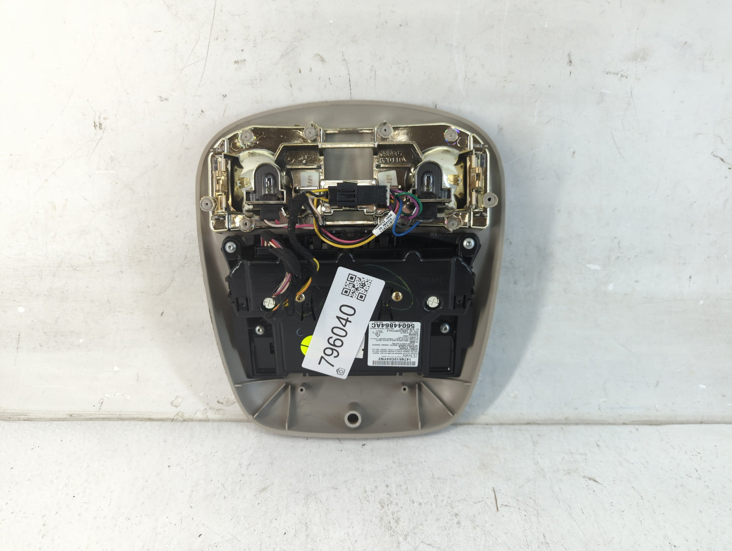 2008 Dodge Dakota Overhead Roof Console Interior Dome Light - Oemusedautoparts1.com