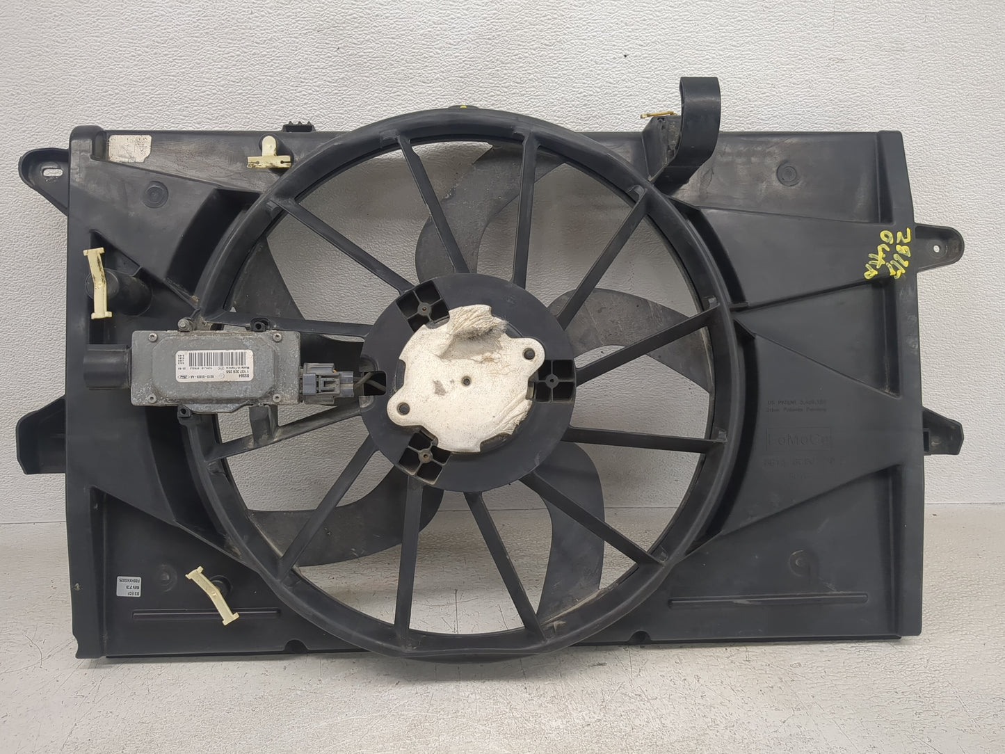 2007-2014 Ford Edge Electric Radiator Cooling Fan Motor Assembly Fits Fits 2007 2008 2009 2010 2011 2012 2013 2014 2015 OEM