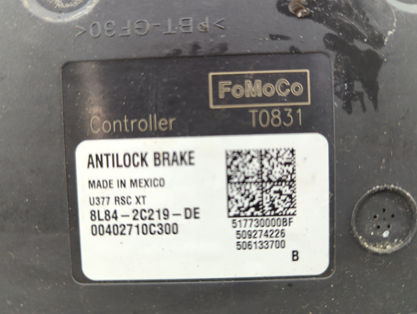 2008 Ford Escape ABS Pump Control Module Replacement P/N:8L84-2C219-DE Fits OEM Used Auto Parts - Oemusedautoparts1.com