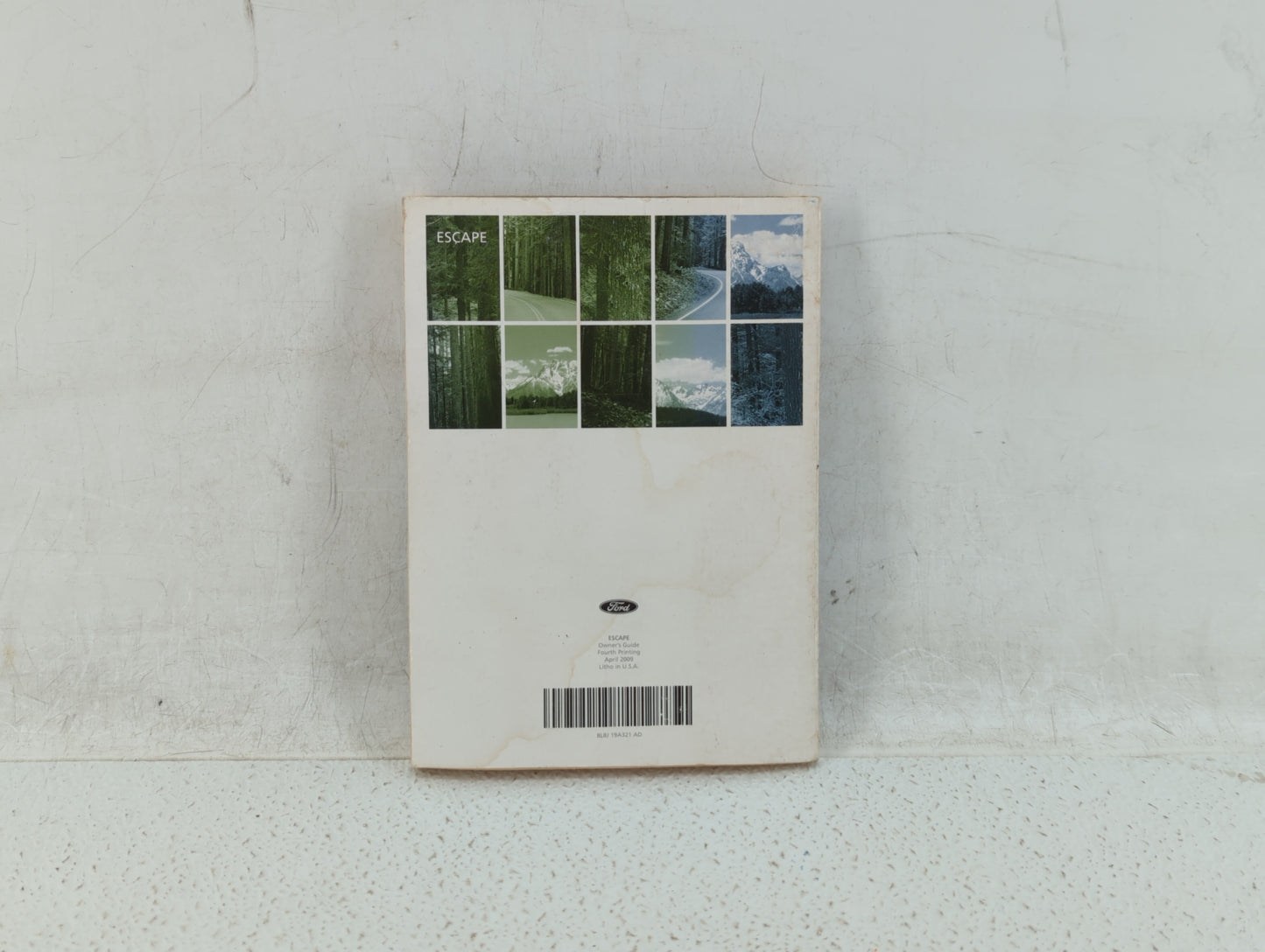 2008 Ford Escape Owners Manual Book Guide OEM Used Auto Parts - Oemusedautoparts1.com