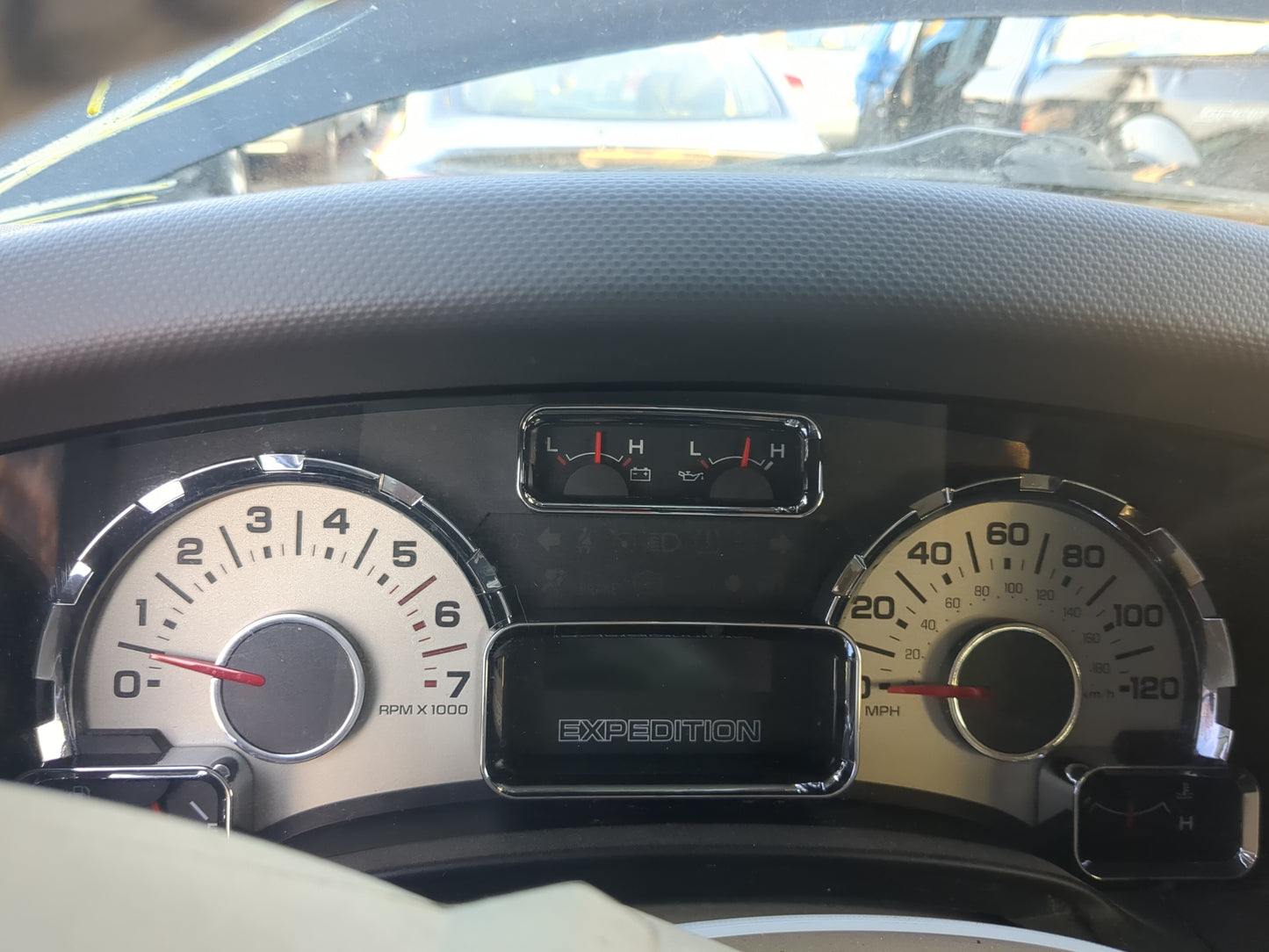 2007-2008 Ford Expedition Instrument Cluster Speedometer Gauges Fits Fits 2007 2008 OEM Used Auto Parts - Oemusedautoparts1.