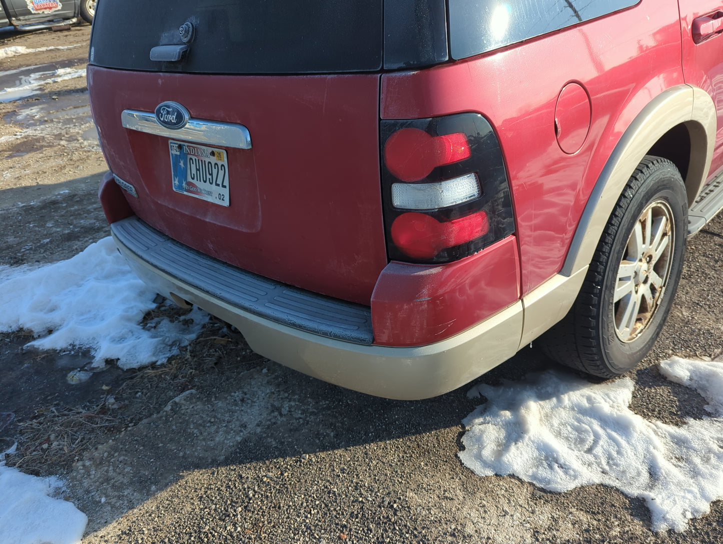 2006-2010 Ford Explorer Rear Bumper Assembly Oem - Oemusedautoparts1.com
