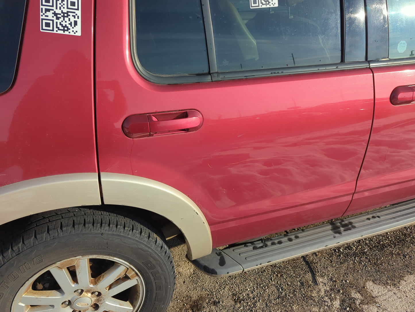2006-2010 Ford Explorer Passenger Rear Door Oem 1370350 - Oemusedautoparts1.com
