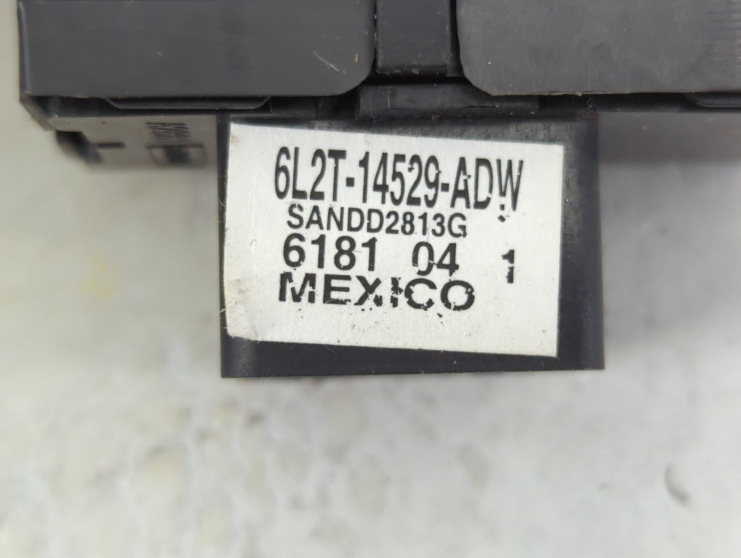 2008-2010 Ford Explorer Master Power Window Switch Replacement Driver Side Left P/N:6L2T-14529-ADW Fits OEM Used Auto Parts