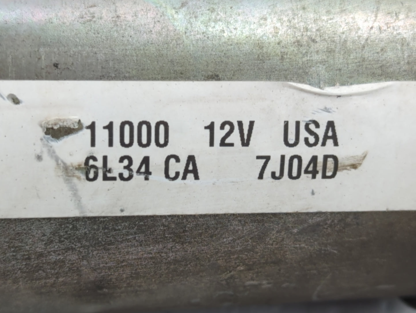 1999-2013 Ford F-150 Car Starter Motor Solenoid OEM P/N:6L34 CA 7J04D Fits OEM Used Auto Parts - Oemusedautoparts1.com