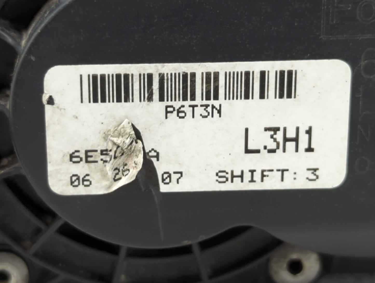 2006-2009 Ford Fusion Throttle Body P/N:P6T3N Fits Fits 2006 2007 2008 2009 OEM Used Auto Parts - Oemusedautoparts1.com