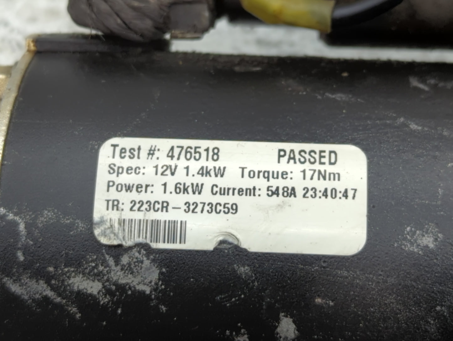 2005-2010 Ford Mustang Car Starter Motor Solenoid OEM P/N:TR: 223CR-3273C59 7R3T-11000-AA Fits Fits 2005 2006 2007 2008 2009