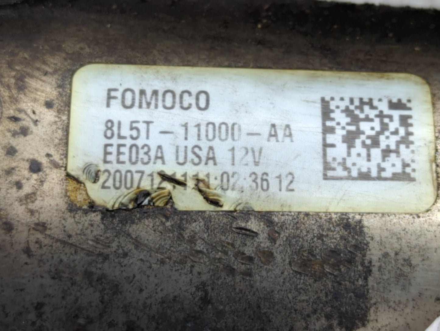 2001-2011 Ford Ranger Car Starter Motor Solenoid OEM P/N:8L5T-11000-AA Fits OEM Used Auto Parts - Oemusedautoparts1.com
