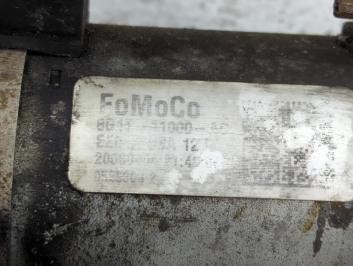 2008-2019 Ford Taurus Car Starter Motor Solenoid OEM P/N:1355CI 8G1T-11000-AC Fits OEM Used Auto Parts - Oemusedautoparts1.c