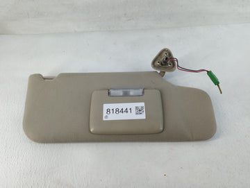 2008-2009 Ford Taurus Sun Visor Shade Replacement Passenger Right Mirror Fits Fits 2008 2009 OEM Used Auto Parts