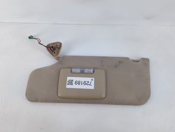 2008-2009 Ford Taurus X Sun Visor Shade Replacement Driver Left Mirror Fits Fits 2008 2009 OEM Used Auto Parts
