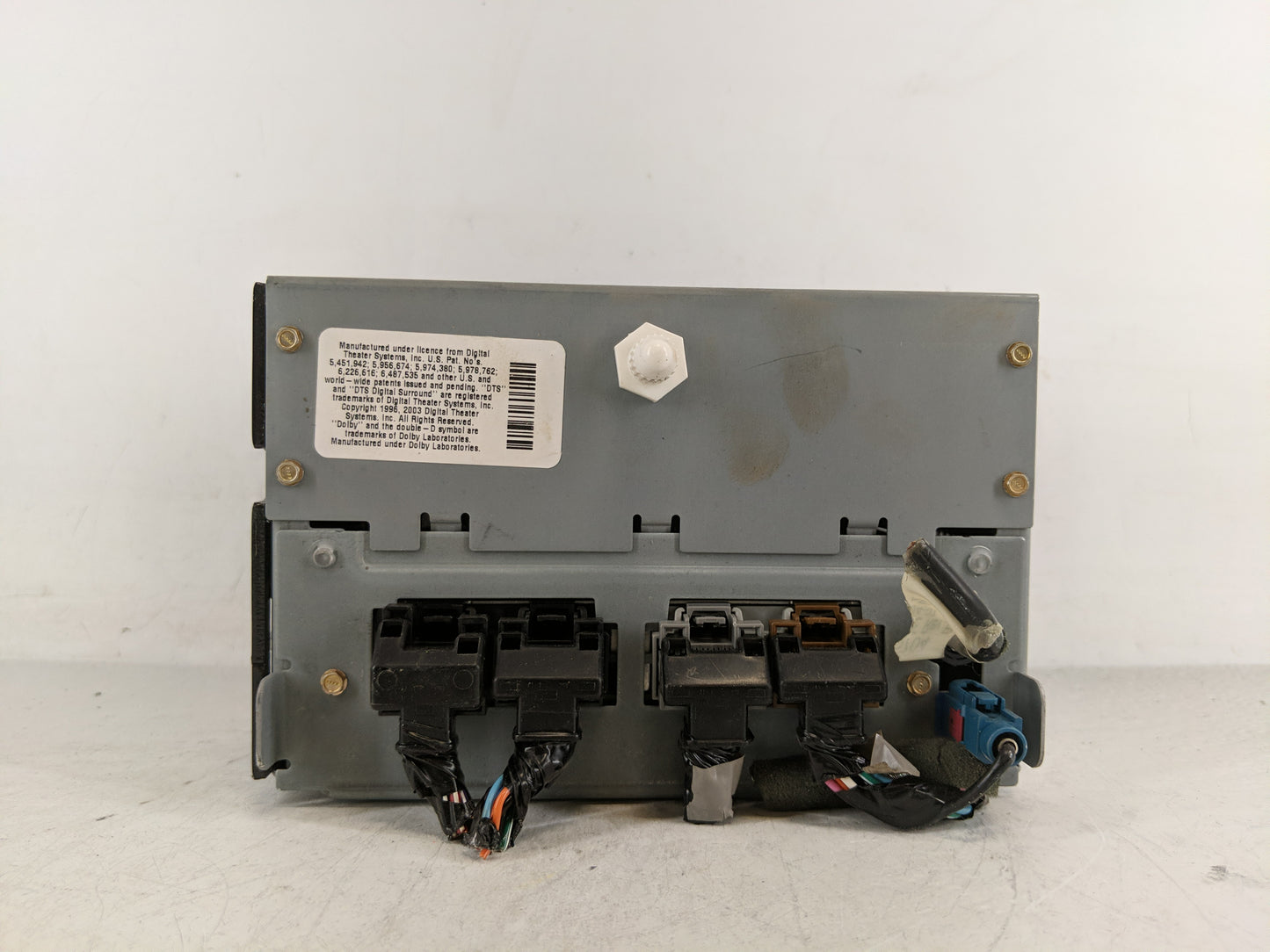 2007-2008 Gmc Acadia Radio AM FM Cd Player Receiver Replacement P/N:25897058 96560-S9010CDD Fits Fits 2007 2008 OEM Used Aut