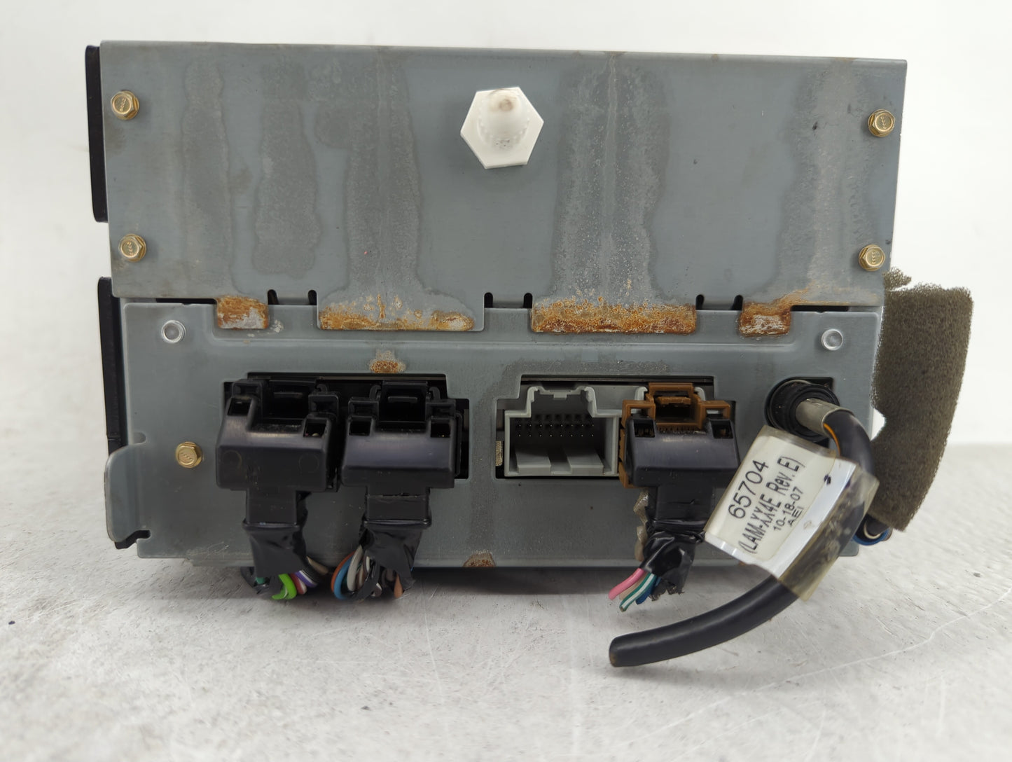 2007-2008 Gmc Acadia Radio AM FM Cd Player Receiver Replacement P/N:25897059 Fits Fits 2007 2008 OEM Used Auto Parts - Oemus