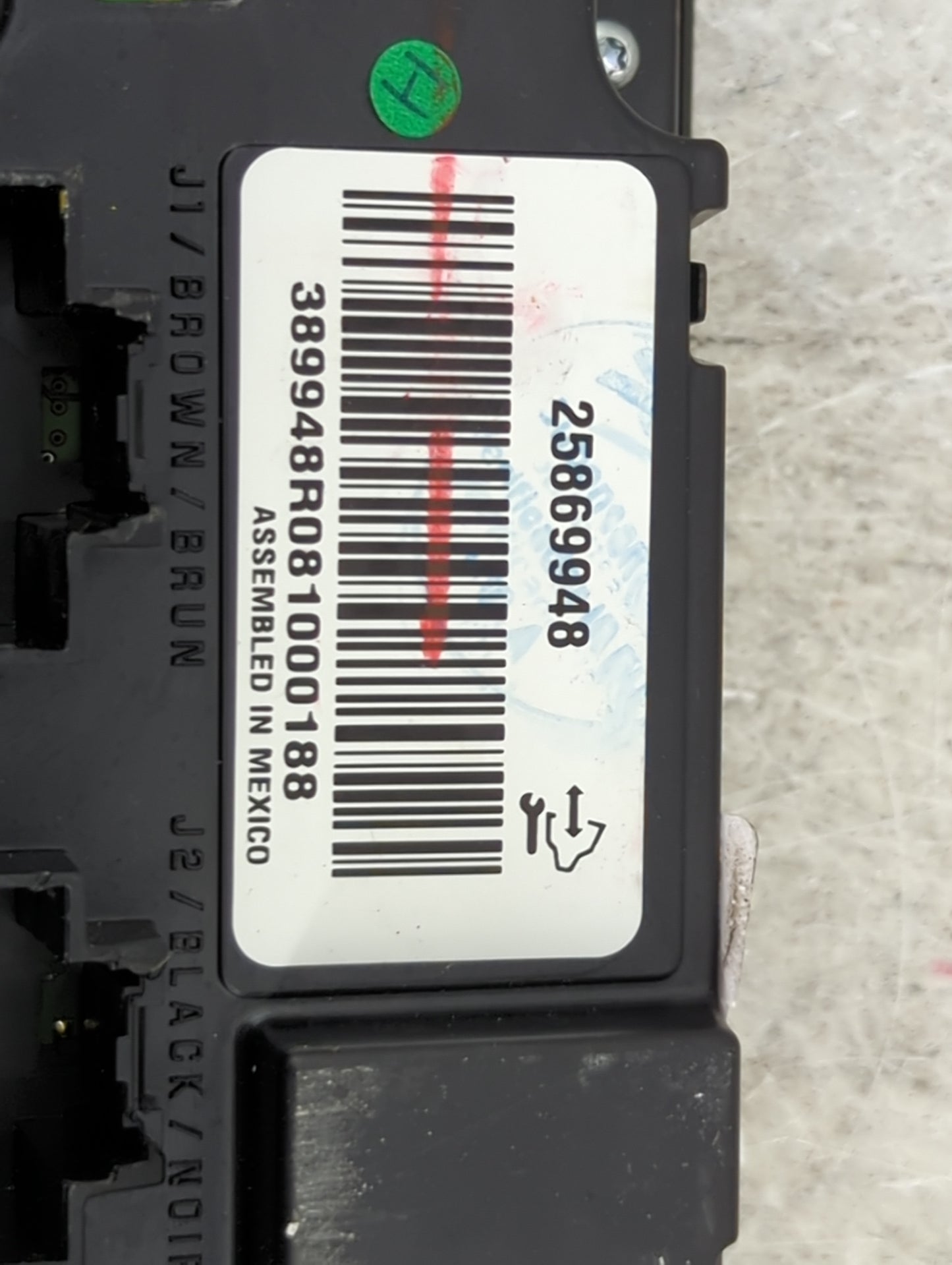 2007-2009 Gmc Sierra 1500 Climate Control Module Temperature AC/Heater Replacement P/N:25869948 389948R081000188 Fits OEM Us