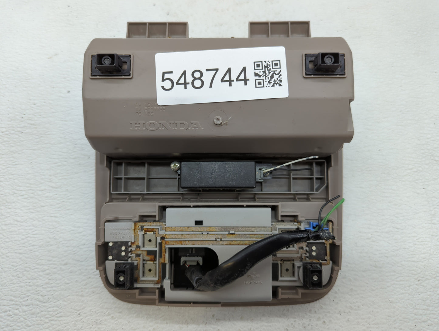 2008 Honda Accord Overhead Roof Console - Oemusedautoparts1.com