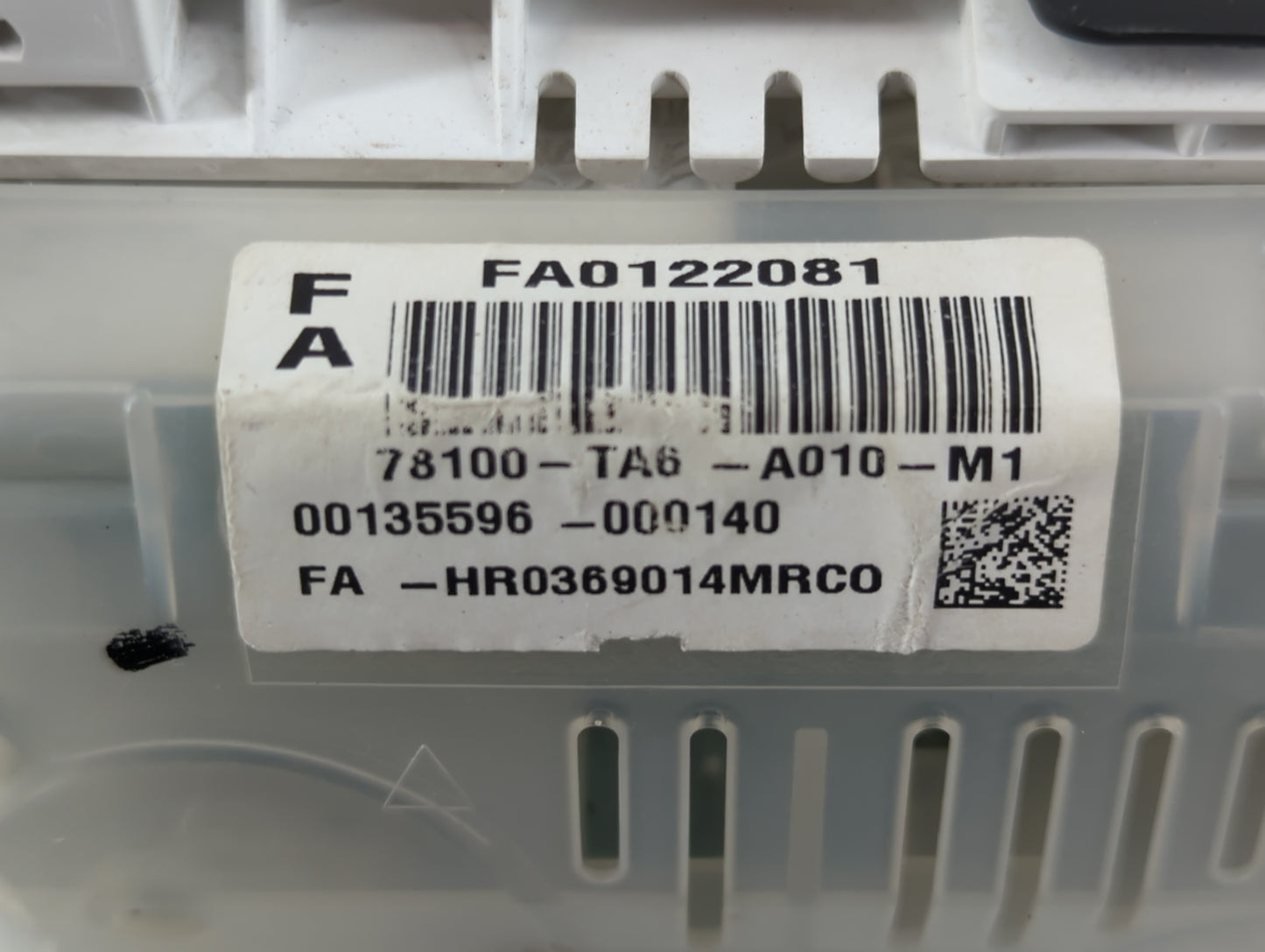 2008-2012 Honda Accord Instrument Cluster Speedometer Gauges P/N:78100-TAB-A010-M1 Fits Fits 2008 2009 2010 2011 2012 OEM Us