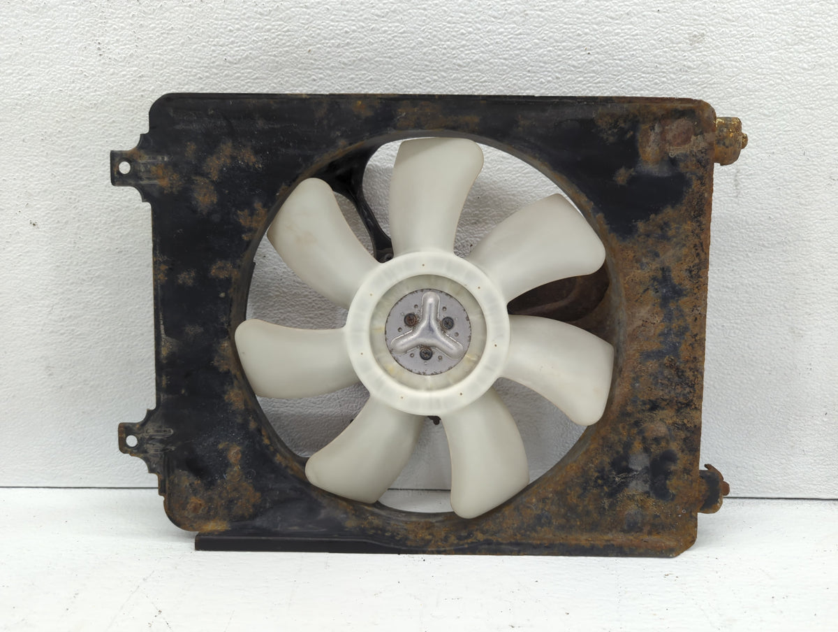 2006-2011 Honda Civic Left Radiator Fan Motor Assembly Black - Oemusedautoparts1.com