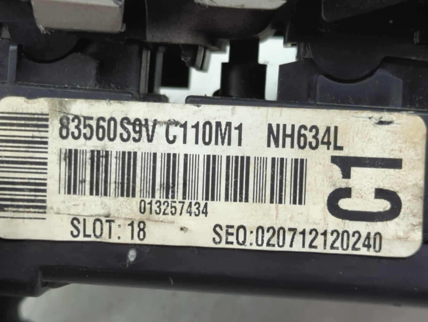 2006-2008 Honda Pilot Master Power Window Switch Replacement Driver Side Left P/N:83560S9VC110M1 Fits Fits 2006 2007 2008 OE