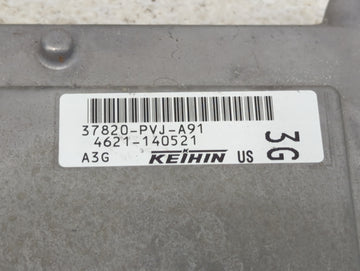 2008 Honda Pilot PCM Engine Control Computer ECU ECM PCU OEM P/N:37820-PVJ-A91 4621-140521 Fits OEM Used Auto Parts