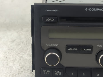 2006-2008 Honda Pilot Radio AM FM Cd Player Receiver Replacement P/N:39100-S9V-A600 CQ-EH8564Z Fits Fits 2006 2007 2008 OEM Used Auto Parts