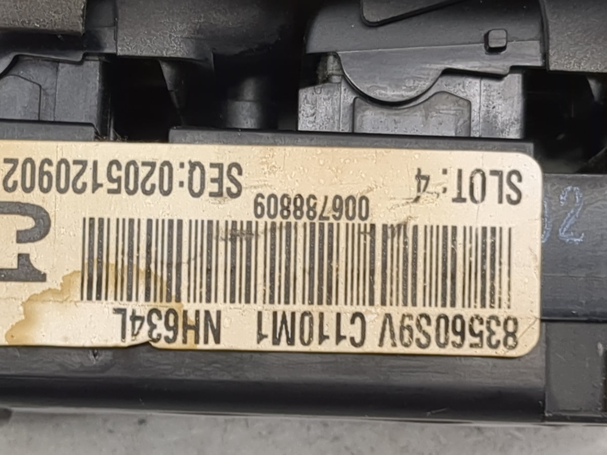 2006-2008 Honda Pilot Master Power Window Switch Replacement Driver Side Left P/N:83560S9VC110M1 NH634L Fits Fits 2006 2007