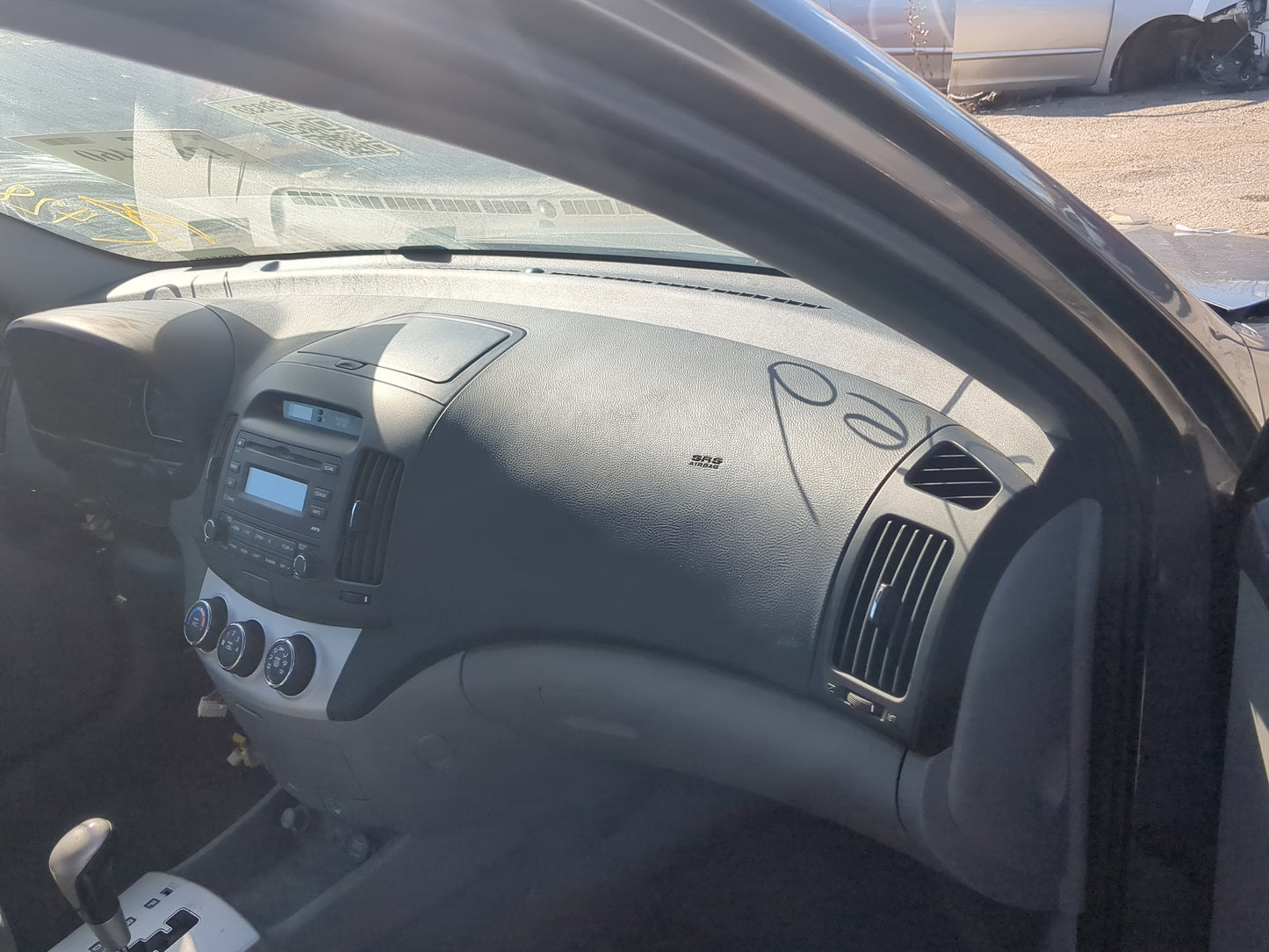 2007-2008 Hyundai Elantra Air Bag Passenger Right Dashboard OEM Fits Fits 2007 2008 OEM Used Auto Parts - Oemusedautoparts1.