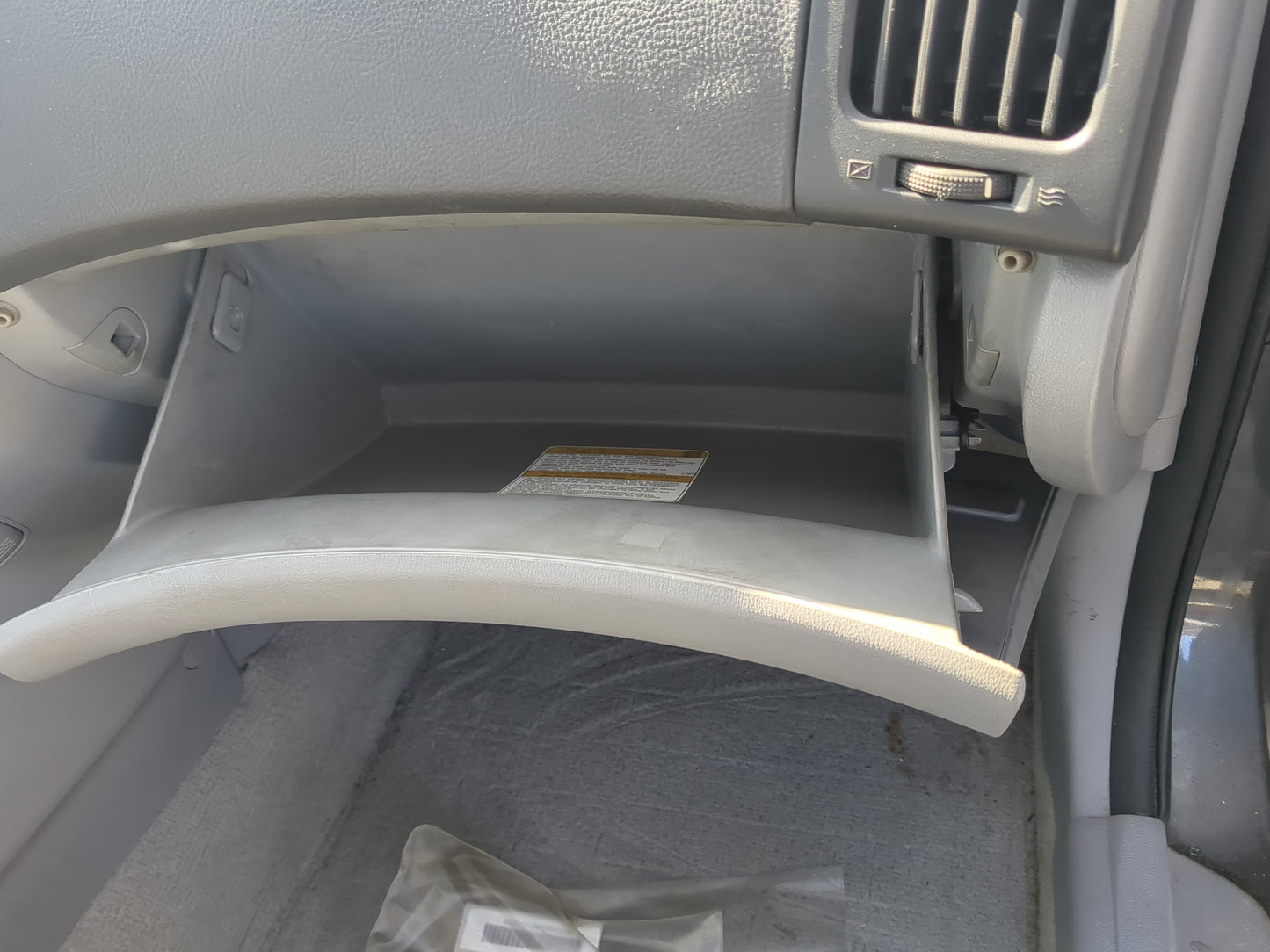 2008 Hyundai Elantra Passenger Glove Box Door Storage Compartment - Oemusedautoparts1.com