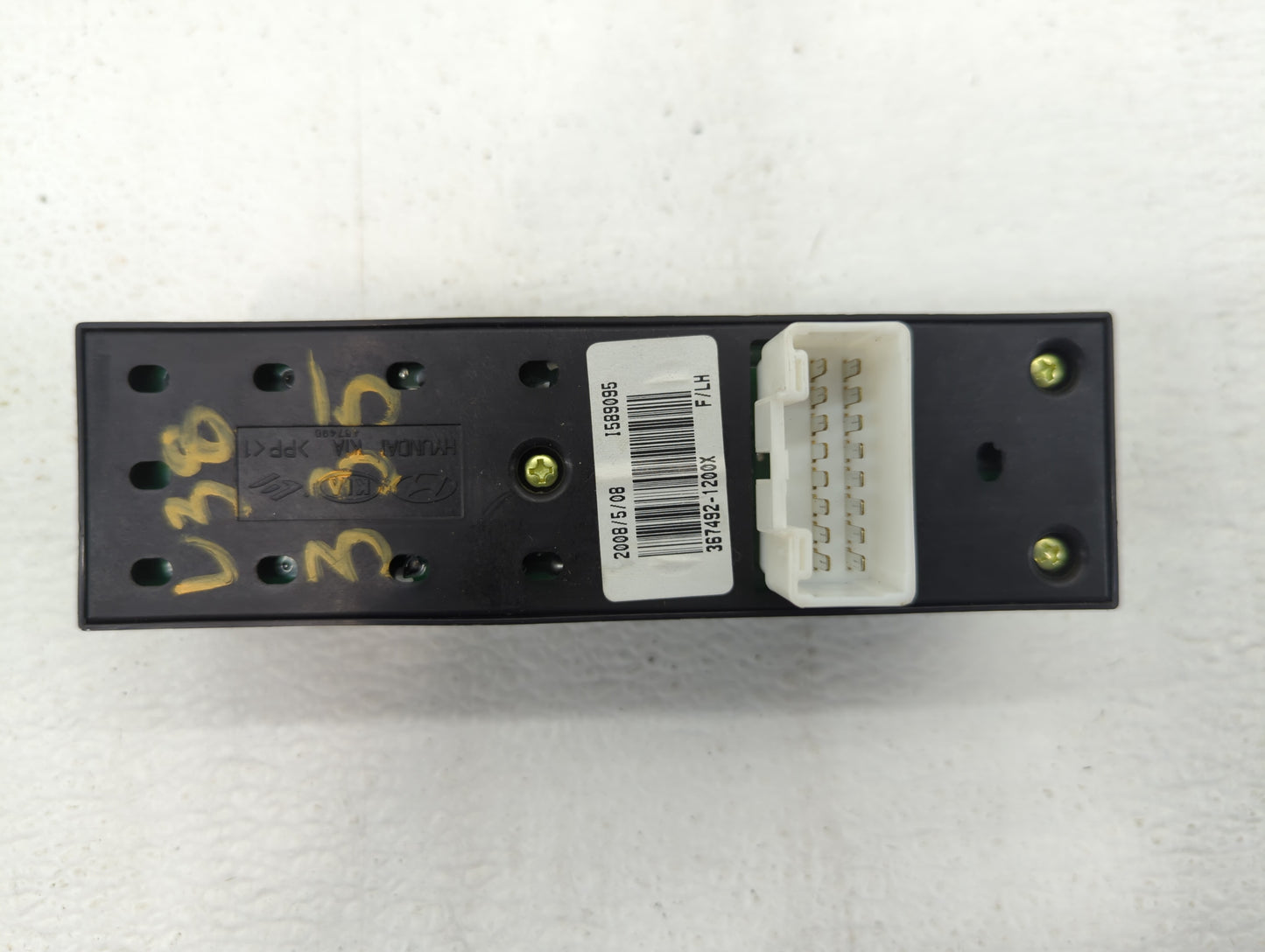 2007-2010 Hyundai Elantra Master Power Window Switch Replacement Driver Side Left P/N:367492-1201 35770-TA0-A11 Fits OEM Use