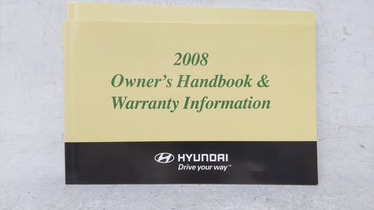2008 Hyundai Elantra Owners Manual Book Guide OEM Used Auto Parts