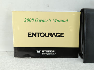 2008 Hyundai Entourage Owners Manual Book Guide OEM Used Auto Parts