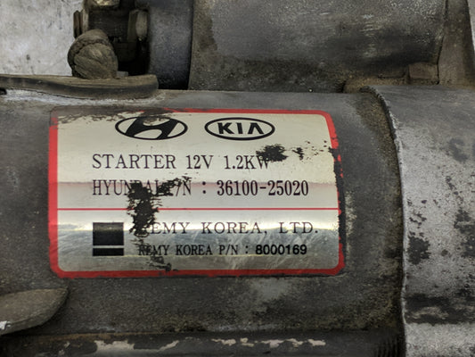 2006-2010 Hyundai Sonata Car Starter Motor Solenoid OEM P/N:36100-25020 Fits Fits 2006 2007 2008 2009 2010 2011 2012 OEM Used Auto Parts