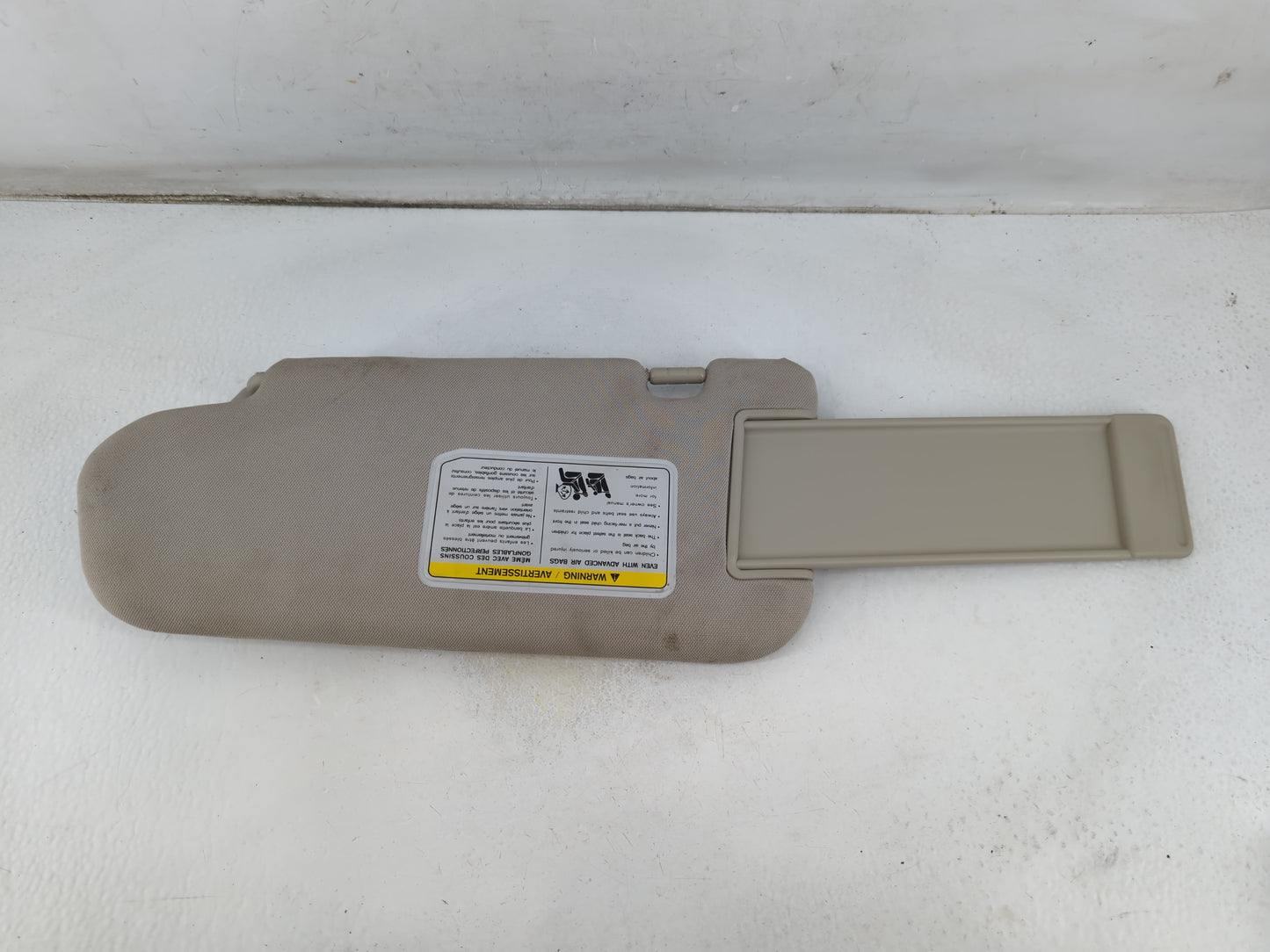 2006-2008 Infiniti Fx35 Sun Visor Shade Replacement Passenger Right Mirror Fits Fits 2006 2007 2008 OEM Used Auto Parts - Oe